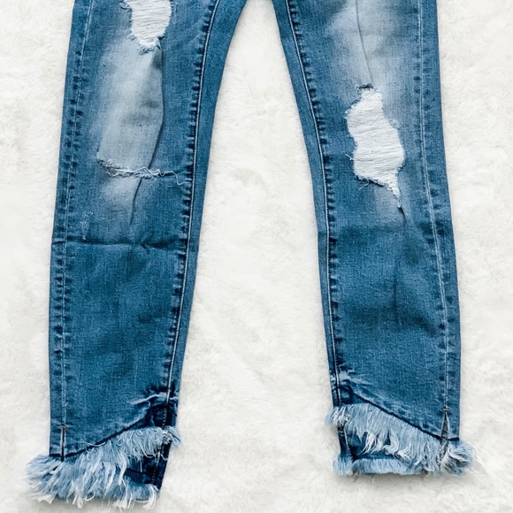 Mid Rise Ankle Skinny Jeans - Picture 6 of 14